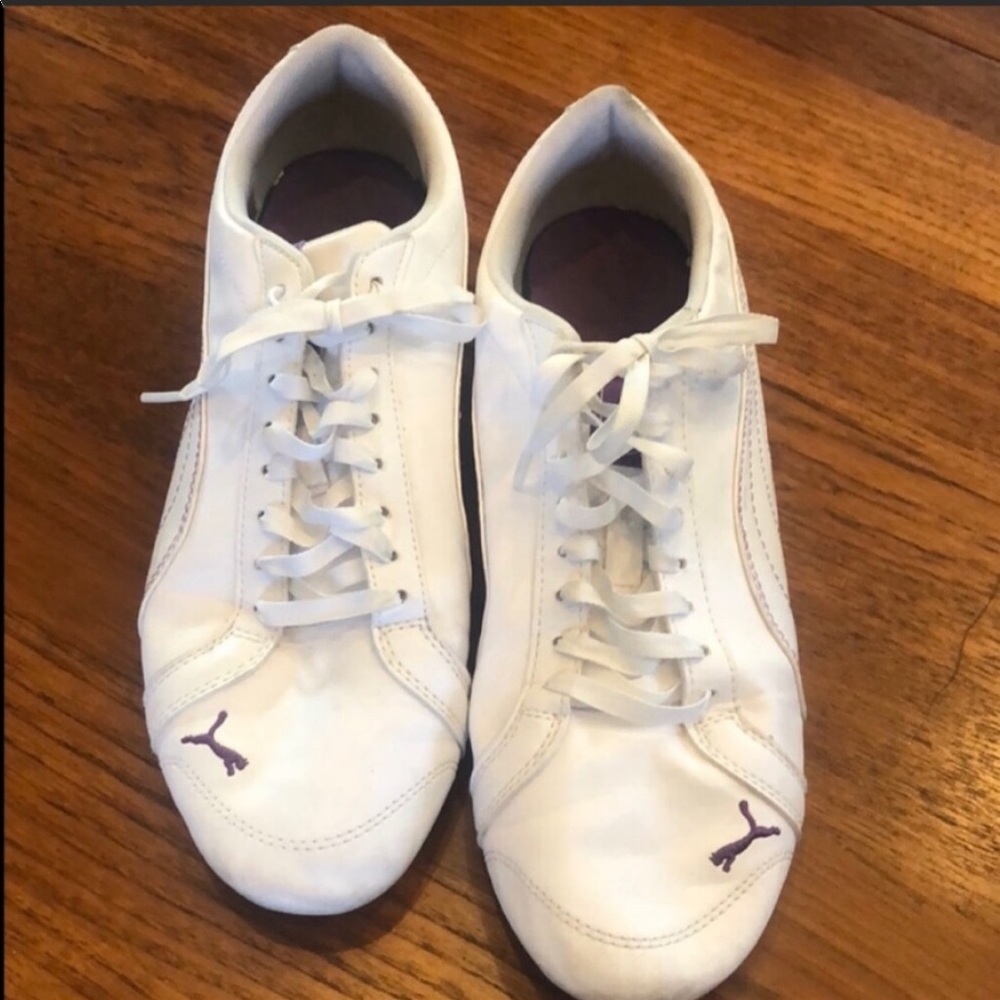 Puma Sport Lifestyle white sneakers Size 9